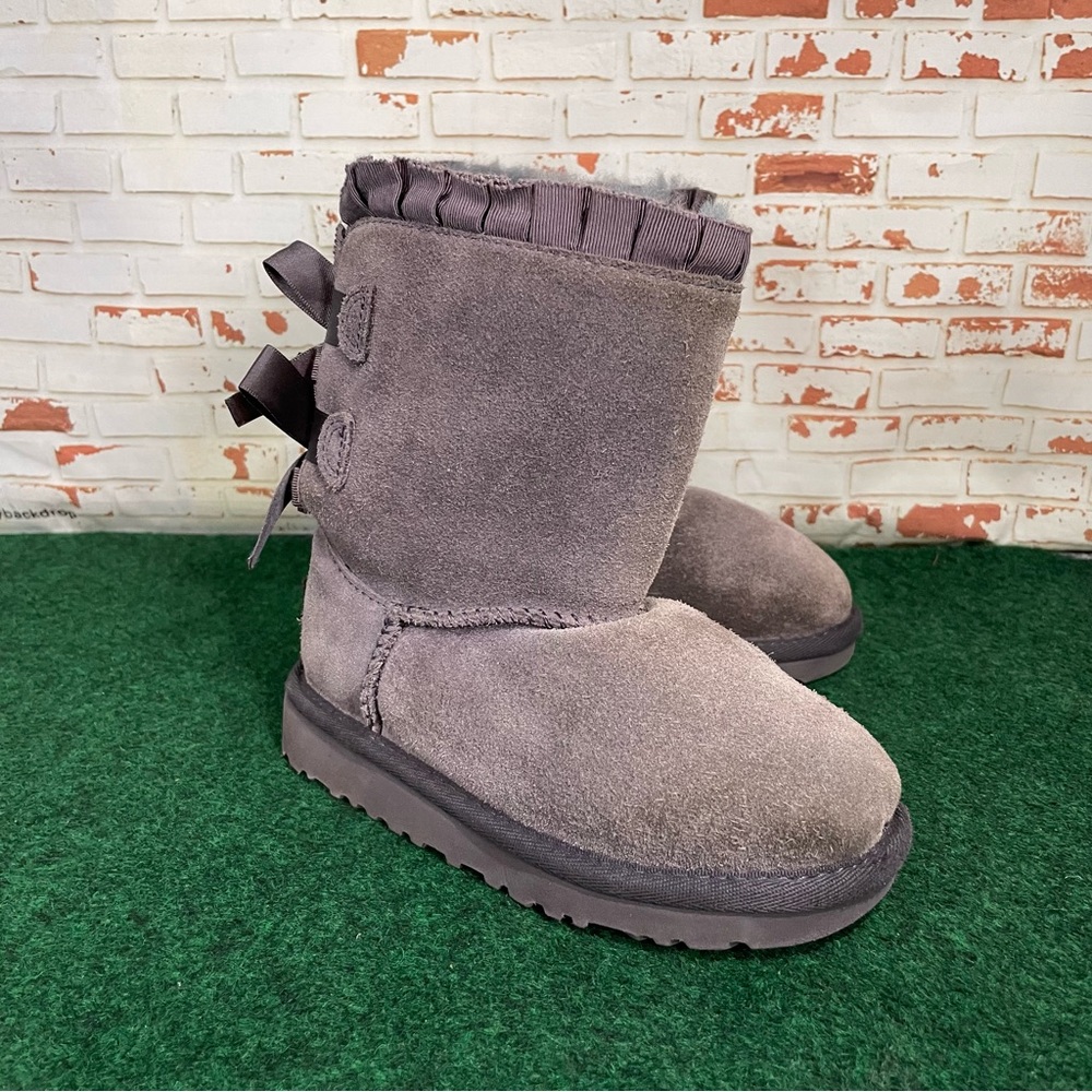 UGG Bailey Bow Tie Purple Boots